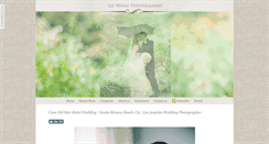 Desktop Screenshot of lizwangphotography.com